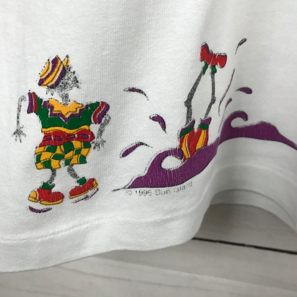 Vintage 1995 Reggae Jam Music Art T-Shirt - Picture 5 of 6